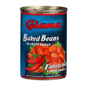 Giana Fazole bílé v chilli omáčce 425 ml