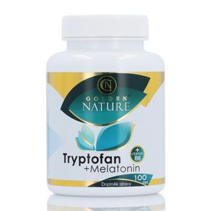 Golden Nature Tryptofan + Melatonin + B 6, 100 tablet