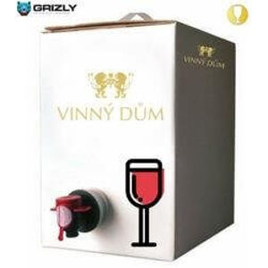 Vinný dům Modrý Portugal červené víno suché BAG IN BOX 5 l