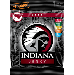 Indiana Jerky hovězí Peppered 25 g