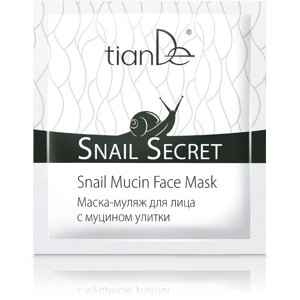 TianDe Snail Secret Maska na obličej s mucinem hlemýžďů 1 ks