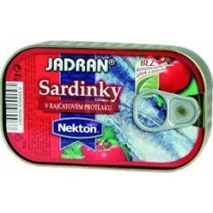 Jadran Sardinky v tomatové omáčce 125 g