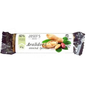 Josef's snacks Ovocná arašídová tyčinka 45 g
