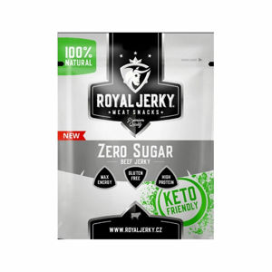Royal Jerky Hovězí sušené maso Zero Sugar 40 g - expirace