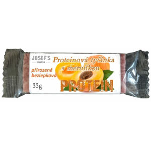 Josef's snacks Proteinová tyčinka s meruňkou bez lepku 33 g