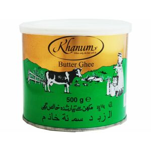 Khanum Přepuštěné Máslo Ghí 500 g