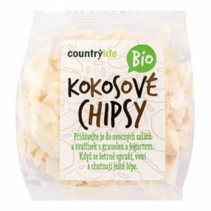 Country Life Kokosové chipsy BIO 150 g expirace