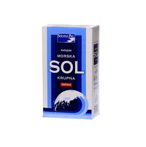 Solana Pag Mořská sůl hrubá 1 kg