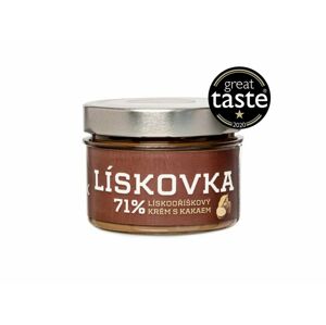 Čokoládovna Janek Lískovka – 71% lískoořískový krém s kakaem 250 g