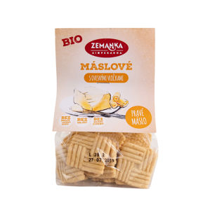 Biopekárna Zemanka BIO Máslové sušenky s ovesnými vločkami 100 g