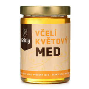 GRIZLY Med řecký květový s jedlým kaštanem 400 g