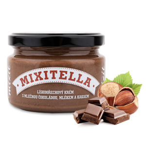 Mixit Mixitella Lískový ořech s mléčnou čokoládou, mlékem a kakaem 250 g