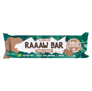 Gold Nutrition Raaaw bar mocca BIO 35 g