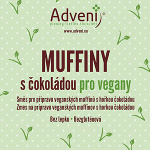 Adveni Muffiny s čokoládou pro vegany 280 g - expirace