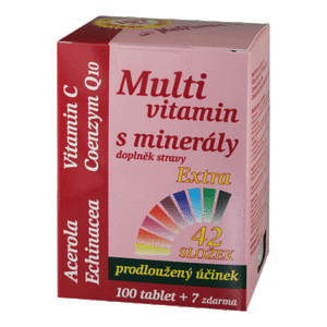 MedPharma Multivitamin s minerály +extra C,Q10 107 tablet