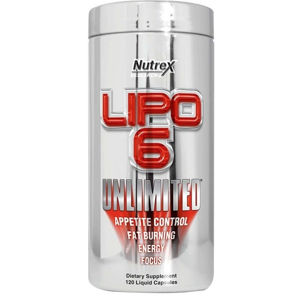 Nutrex Lipo 6 Unlimited 120 kapslí