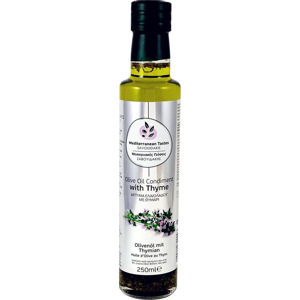 Savouidaki Panenský olivový olej s tymiánovou příchutí 250 ml - expirace