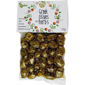 my olive Marinované olivy zeleninou a mátou peprnou 220 g
