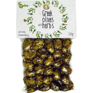 my olive Marinované olivy v rozmarýnu 220 g