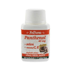 MedPharma Panthenol 40 mg+selen+vit. C a E 37 tablet