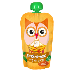 Peek-a-boo Hruška - mango BIO 113 g