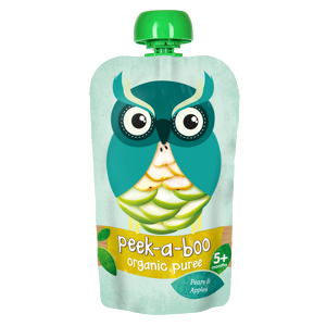 Peek-a-boo Jablko - hruška BIO 113 g expirace