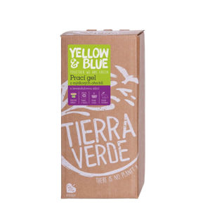 Yellow & Blue Prací gel z mýdlových ořechů s levandulovou silicí (bag-in-box) 2 l