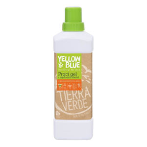 Tierra Verde Prací gel z mýdlových ořechů s pomerančovou silicí 1000 ml