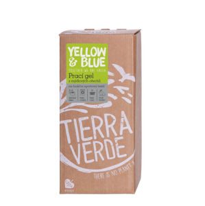 Tierra Verde Prací gel z mýdlových ořechů na funkční sportovní textil s koloidním stříbrem (bag-in-box) 2000 ml