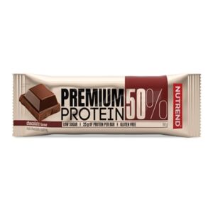 Nutrend Premium protein bar 50 g cookies cream expirace