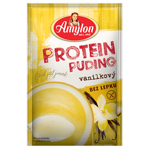 Amylon Protein Puding vanilkový bezlepkový 40 g