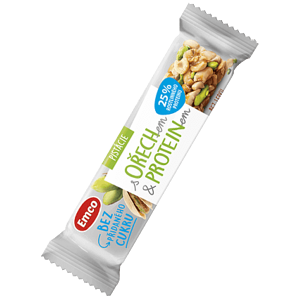Emco Tyčinka s ořechem a proteinem - pistácie 35 g
