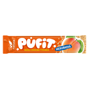 Josef’s snacks Pufit meruňková tyčinka 33 g