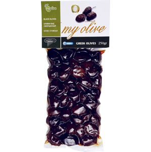 my olive Přírodní černé olivy s peckou 250 g