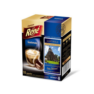 René káva Guatemala 10 kapslí