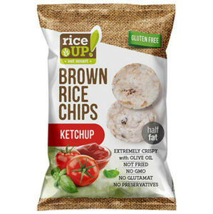 Rice Up Rýžové chipsy kečup 60 g
