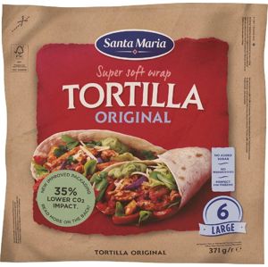 Santa Maria Wrap tortilla 371 g - expirace