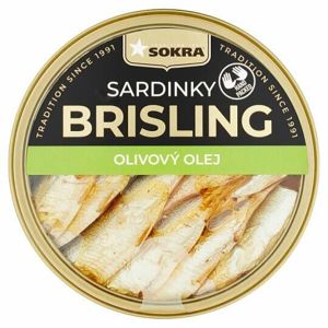 Sokra Sardinky Brisling olivový olej 120 g