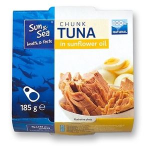 Sun & Sea Tuňák řezy ve slunečnicovém oleji 185 g