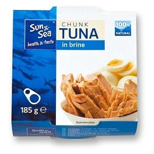 Sun & Sea Tuňák řezy ve vlastní šťávě 185 g