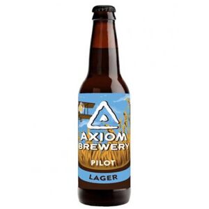Axiom Brewery Pilot; 12°P; alk. 4,4%; 500 ml CAN, Světlý ležák