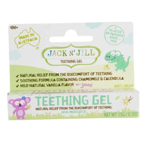 Jack N´Jill Gel na prořezávající se zoubky 15 g