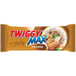 Twiggy Max ořechové s ořechy 35 g