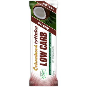 4Slim Čekanková tyčinka Low Carb kokos 35 g