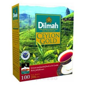 Dilmah čaj černý Ceylon Gold 100 x 2 g