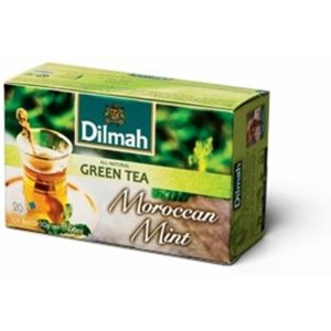 Dilmah čaj zelený Marocká máta 20 x 1,5 g
