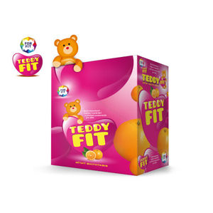 ForFit TeddyFit dětský multivitamínový box 15x15 žvýkacích bonbónů