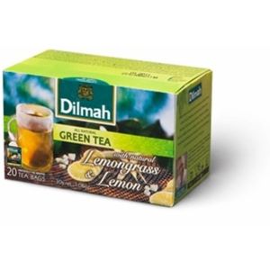 Dilmah čaj zelený Citrónová tráva 20 x 1,5 g