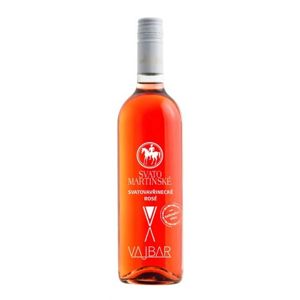 Vajbar Svatomartinské 2019 Svatovavřinecké rosé moravské zemské víno suché 0,75 l