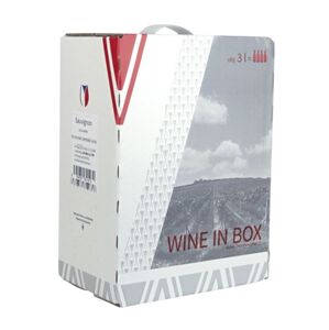 Vajbar Sauvignon moravské zemské víno polosladké Bag-in-box 3 l